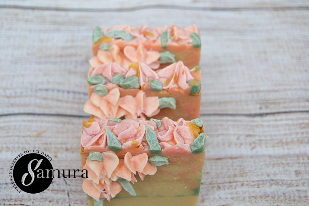 spring soap with aloevera
